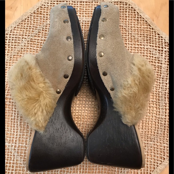 NEW NATURALIZER Sz9M Furry MULES - Picture 2 of 8